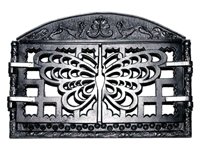 Решетка каминная (бабочка)
